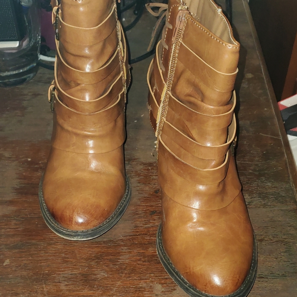 Boho Heeled Booties from Pop
